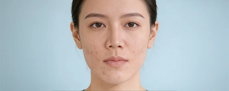 Acne scars – Also known as atopic-dermatitis Also Known as