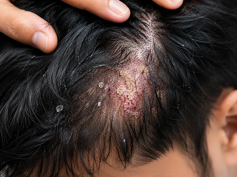 Dandruff due to scalp infections (The Bad Dandruff) 2 Dandruff due to scalp infections (The Bad Dandruff) 2