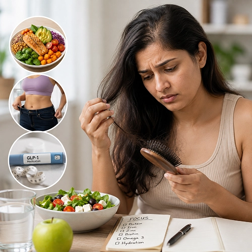 Hair Loss Due to Nutrition, Weight Loss & GLP Medication